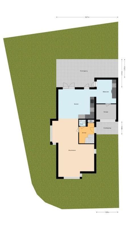 Alice Nahonstraat 1 Floorplan Blur 2