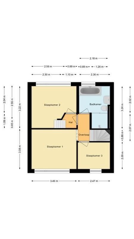 Busonilaan 8 Floorplan Blur 1