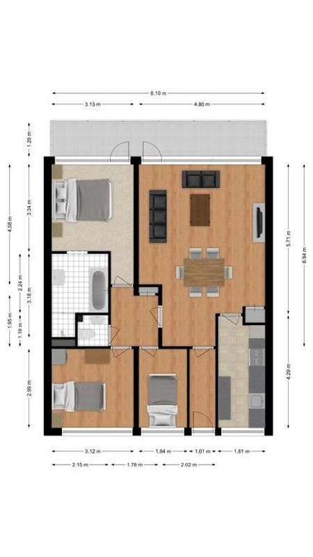 Meulemansstraat 67 Floorplan Blur 0