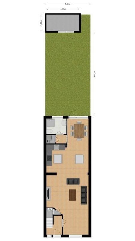 Oranjevrijstaatplein 6 Floorplan Blur 2