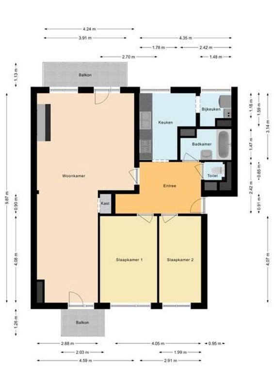 Loek Lansdorpstraat 16 Floorplan Blur 0