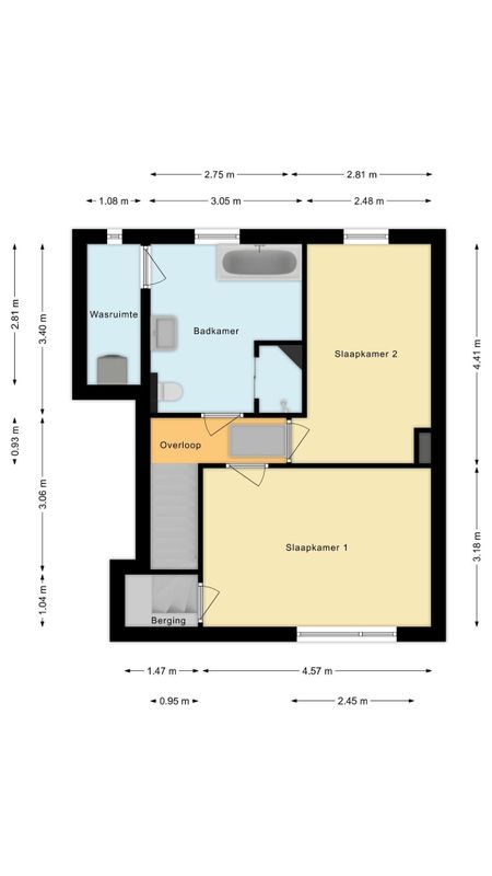 Sluisstraat 23 Floorplan Blur 1