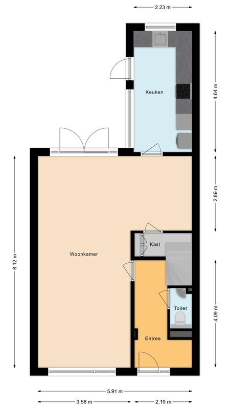 Schepenstraat 23 Floorplan Blur 0