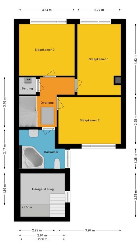 Kometenlaan 31 Floorplan Blur 1