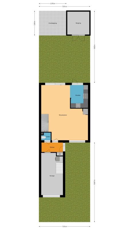 Kometenlaan 31 Floorplan Blur 2