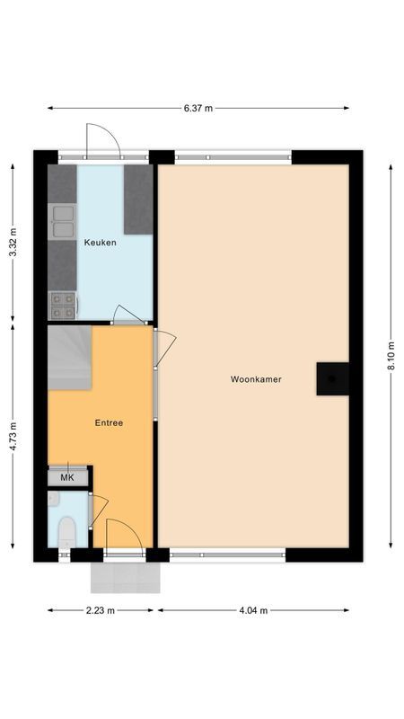 van Hogendorpstraat 60 Floorplan Blur 0