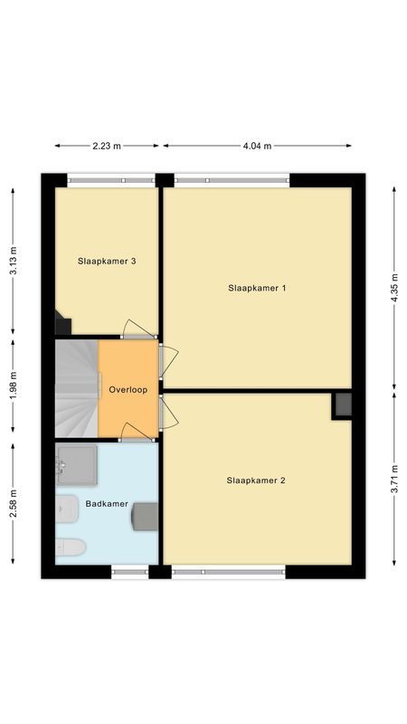 van Hogendorpstraat 60 Floorplan Blur 1