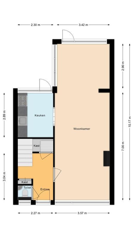 Kriekelaar 22 Floorplan Blur 0