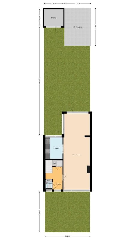 Kriekelaar 22 Floorplan Blur 3