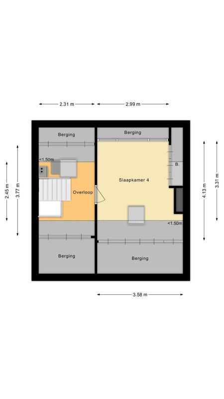 Kriekelaar 22 Floorplan Blur 2