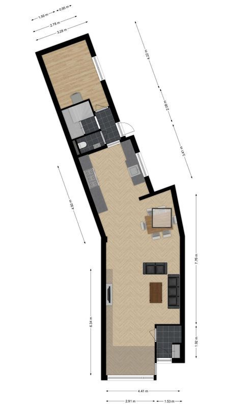 Capucijnenstraat 16 Floorplan Blur 0