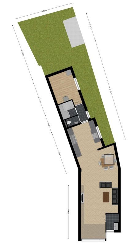 Capucijnenstraat 16 Floorplan Blur 2