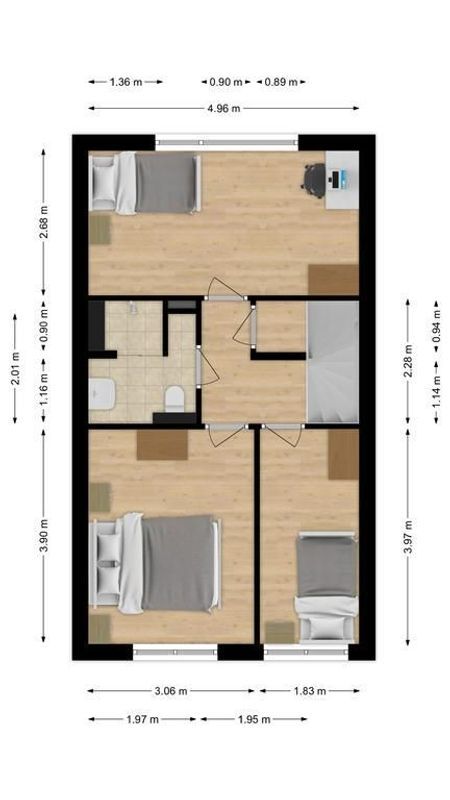 Martin Luther Kinglaan 66 Floorplan Blur 1
