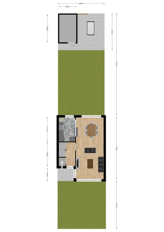 Willem de Zwijgerlaan 56 Floorplan Blur 3