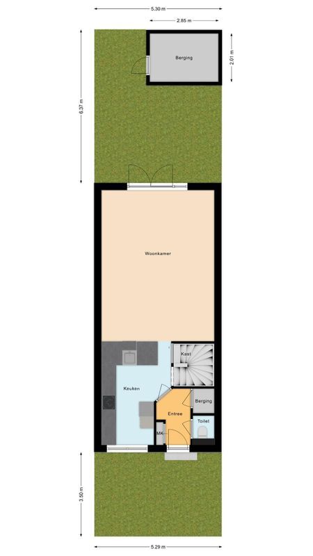 Fagotstraat 26 Floorplan Blur 4