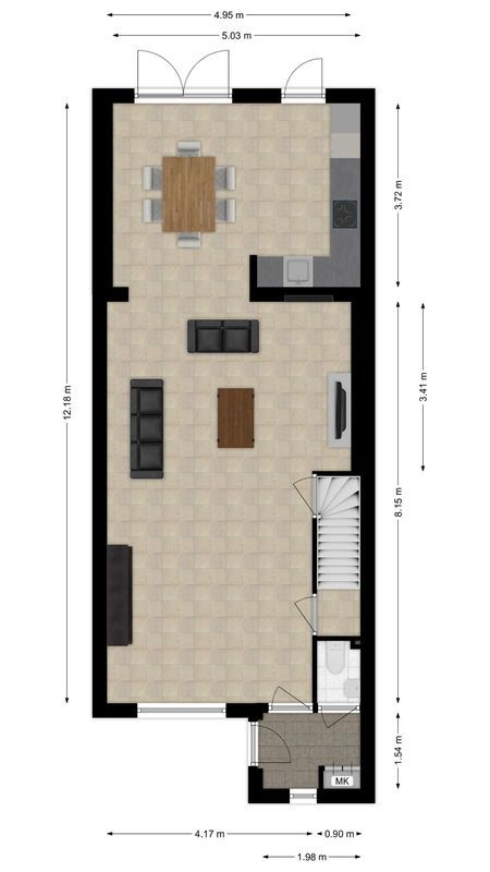 Haskerlandstraat 7 Floorplan Blur 0