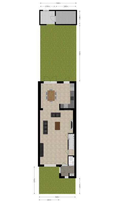 Haskerlandstraat 7 Floorplan Blur 2