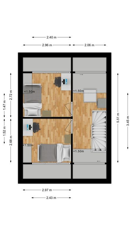 Haskerlandstraat 7 Floorplan Blur 3