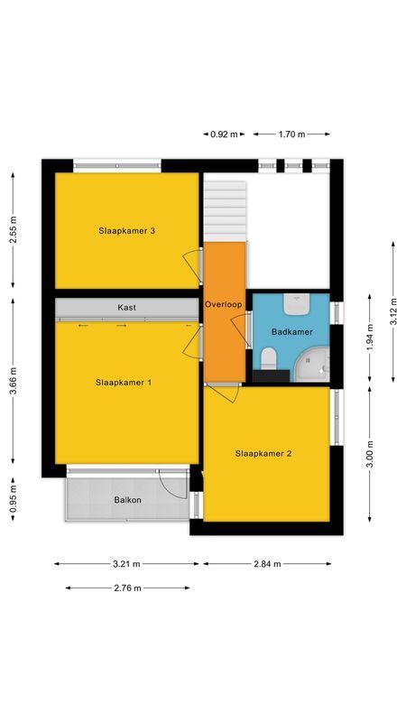 Venusstraat 10 Floorplan Blur 1