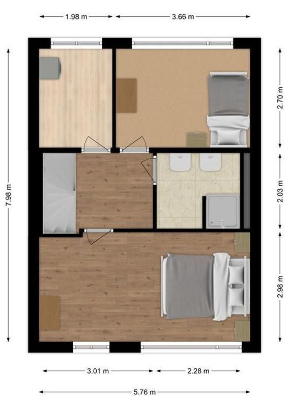 Dr. Donker Curtiusstraat 8 Floorplan Blur 1