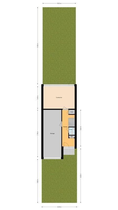Leliestraat 132 Floorplan Blur 3