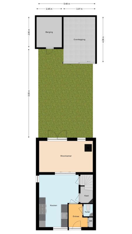 Eikenveld 17 Floorplan Blur 2