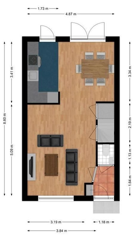Gasthuisring 3 - 21 Floorplan Blur 0