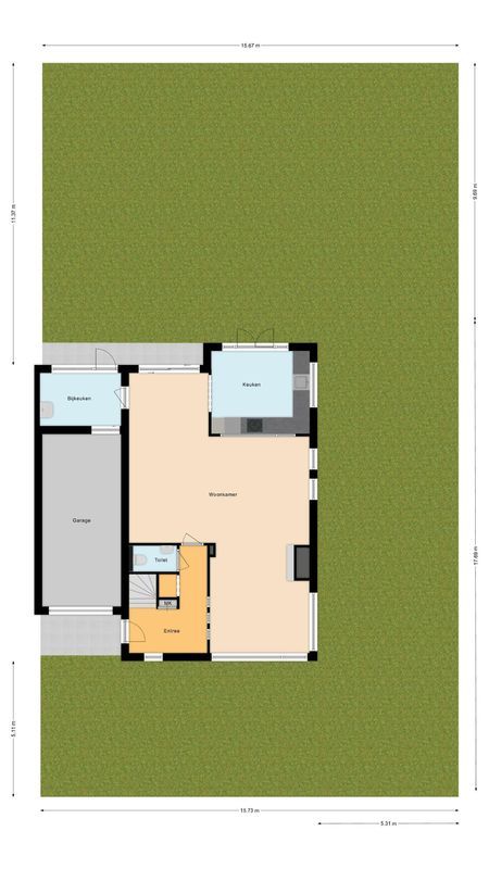 Statenlaan 141 Floorplan Blur 2