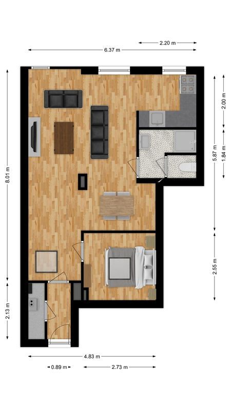 Korvelseweg 188 - a Floorplan Blur 0