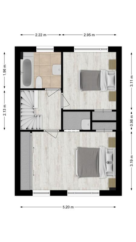 Ringbaan-Oost 255 Floorplan Blur 1
