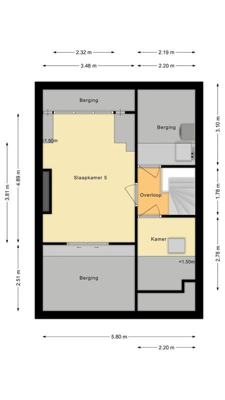 Gravenstraat 34 Floorplan Blur 3