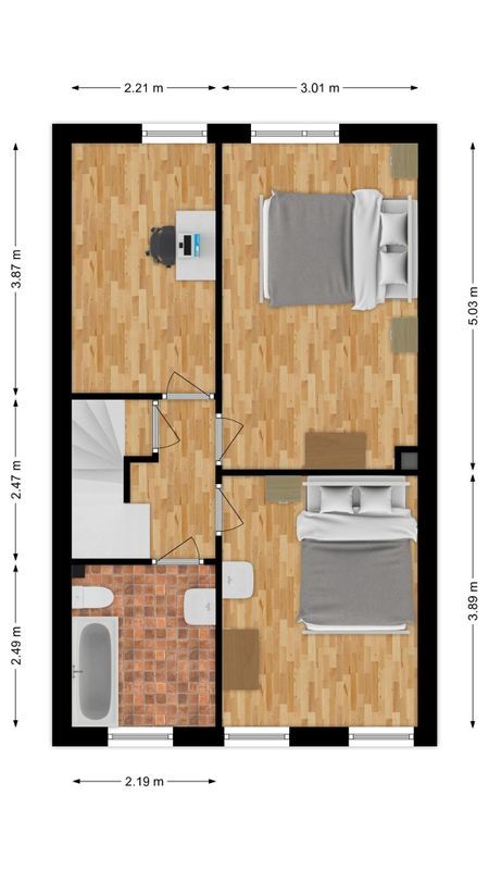 Paduaplein 29 Floorplan Blur 1