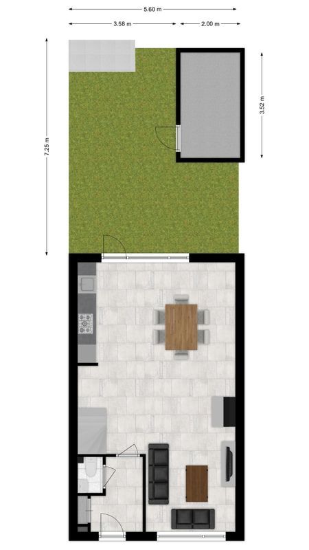 Paduaplein 29 Floorplan Blur 2