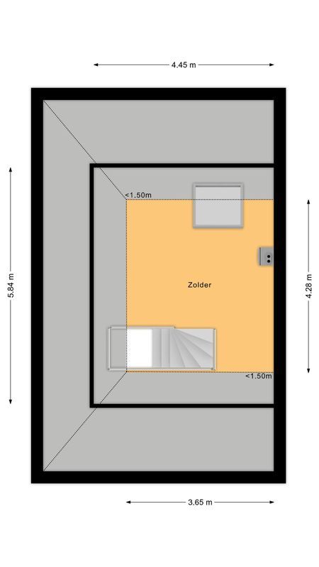 Mimosalaan 98 Floorplan Blur 3