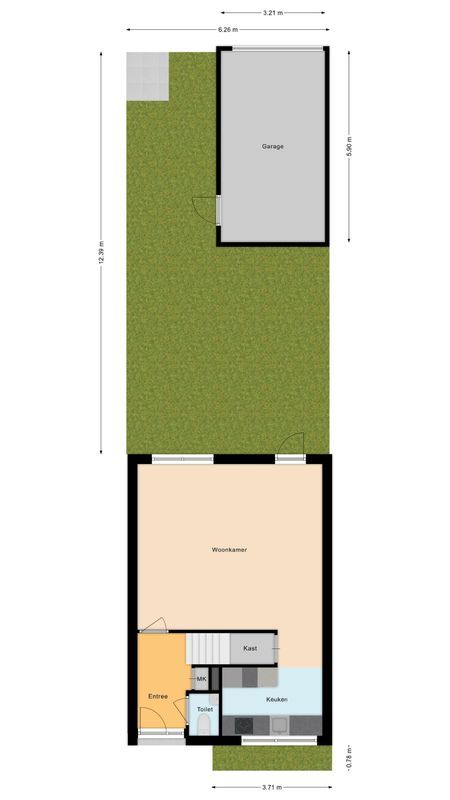 Mimosalaan 98 Floorplan Blur 2