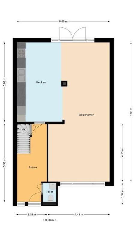 Wielewaal 45 Floorplan Blur 0