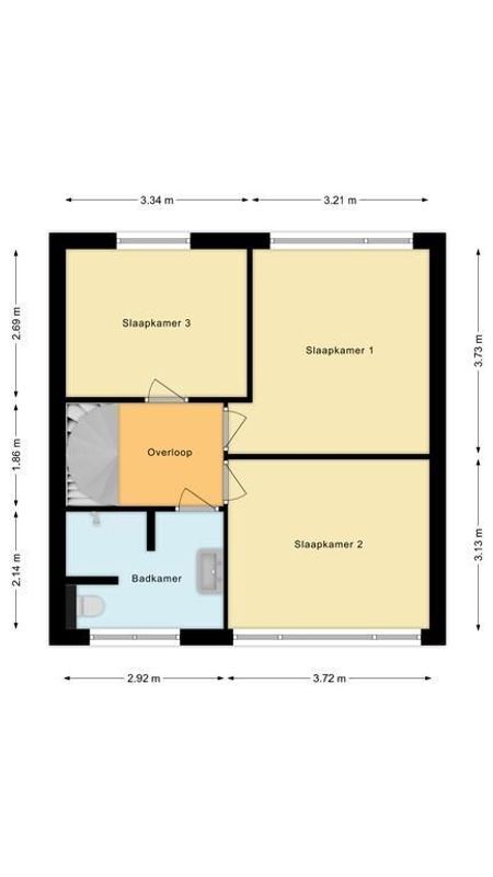 Wielewaal 45 Floorplan Blur 1