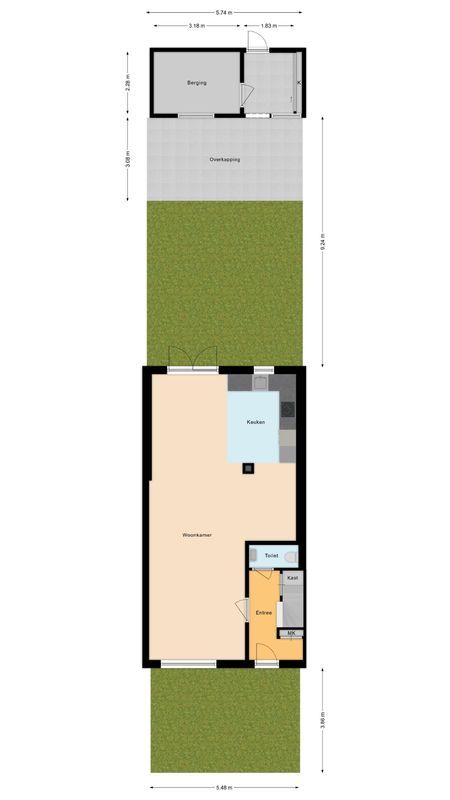 Drossaardstraat 15 Floorplan Blur 2