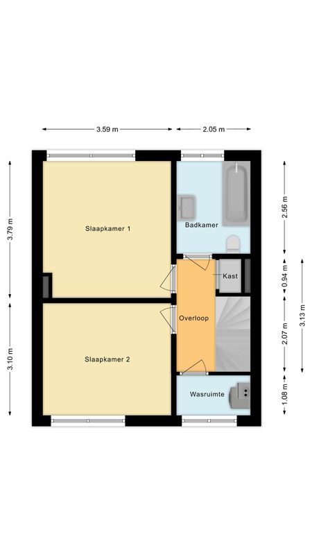 Drossaardstraat 15 Floorplan Blur 1