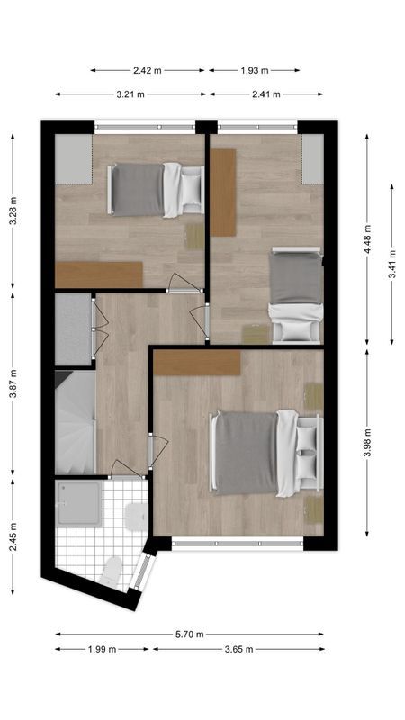 Hoevelakenstraat 50 Floorplan Blur 1