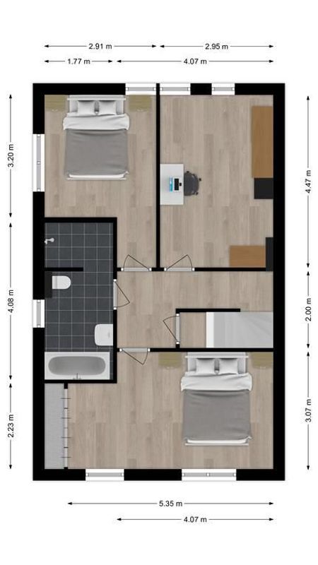 Felixhof 43 Floorplan Blur 1