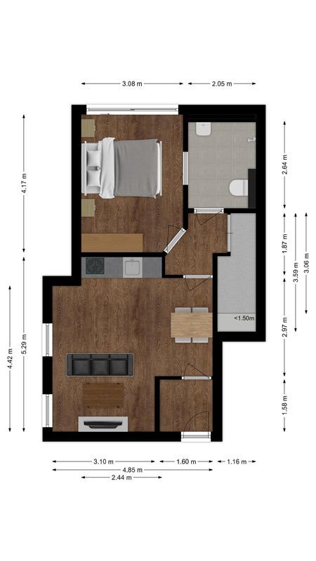 De Kerkschuur 10 Floorplan Blur 0