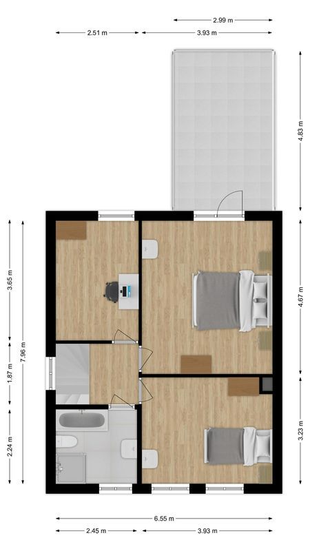 Weteringlaan 173 Floorplan Blur 1