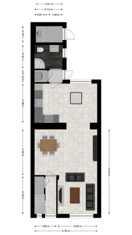 Pretoriastraat 24 Floorplan Blur 0