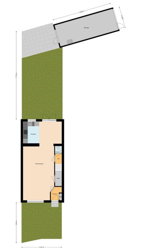 Clausstraat 16 Floorplan Blur 0