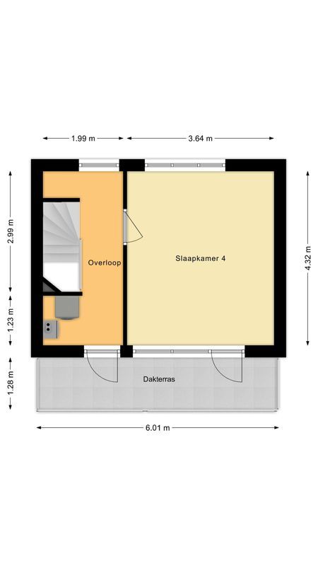 Laan van Tolkien 191 Floorplan Blur 2