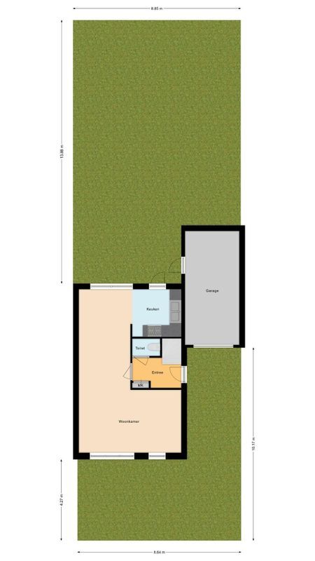 Angerslaan 22 Floorplan Blur 3