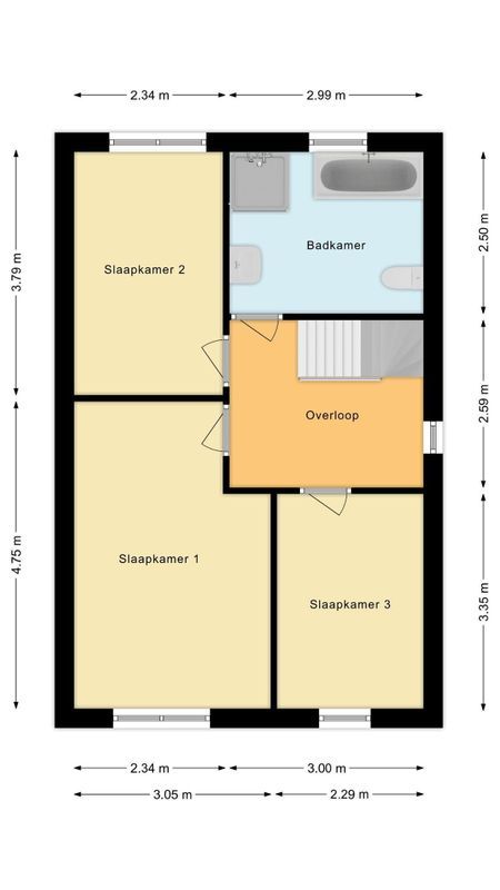 Angerslaan 22 Floorplan Blur 1