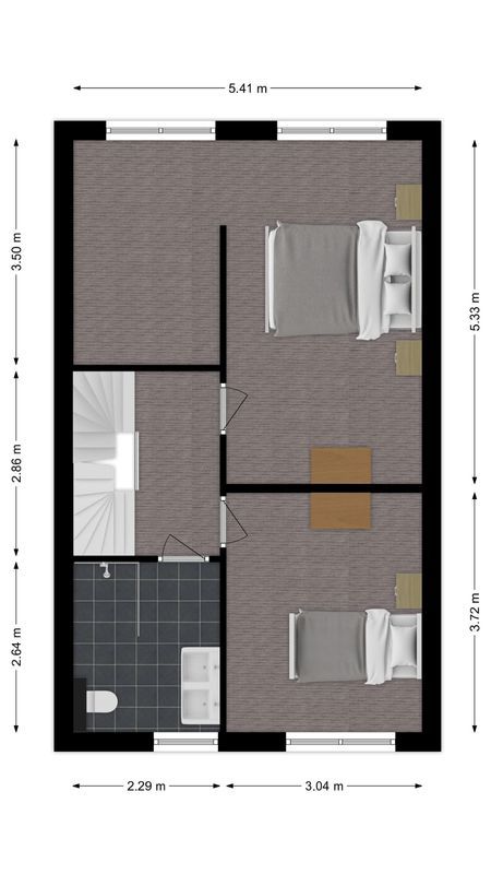 Zaltbommelstraat 27 Floorplan Blur 1