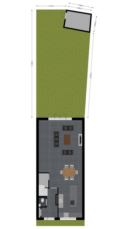Zaltbommelstraat 27 Floorplan Blur 3
